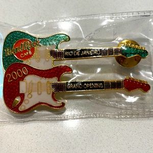 Hard Rock Cafe grand opening pin Rio de Janeiro